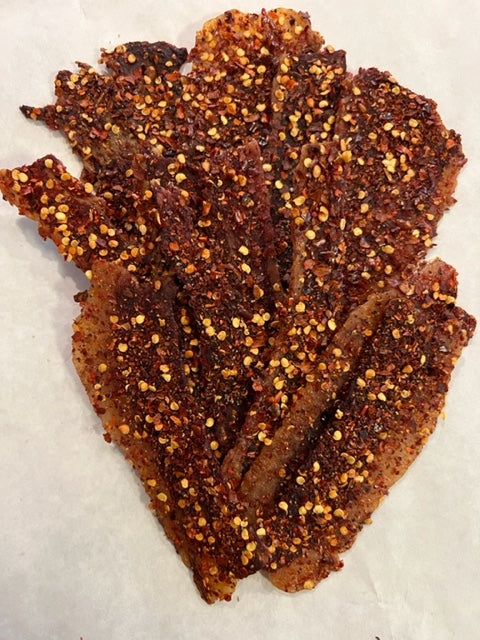 Candied jerky spicy